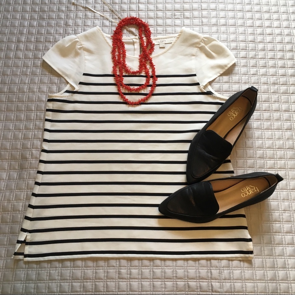 Loft striped blouse